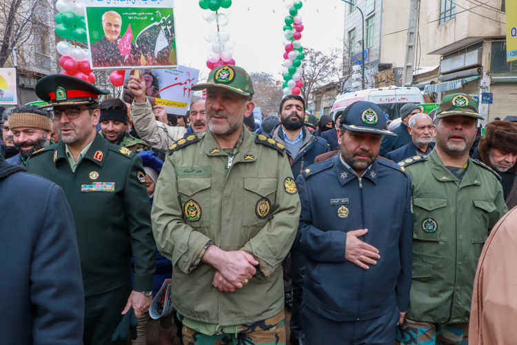 جلوه‌هایی تماشایی از حضور شکوهمندانه زنجانی‌ها در راهپیمایی 22 بهمن