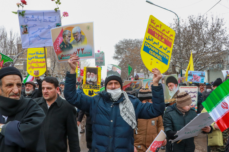جلوه‌هایی تماشایی از حضور شکوهمندانه زنجانی‌ها در راهپیمایی 22 بهمن