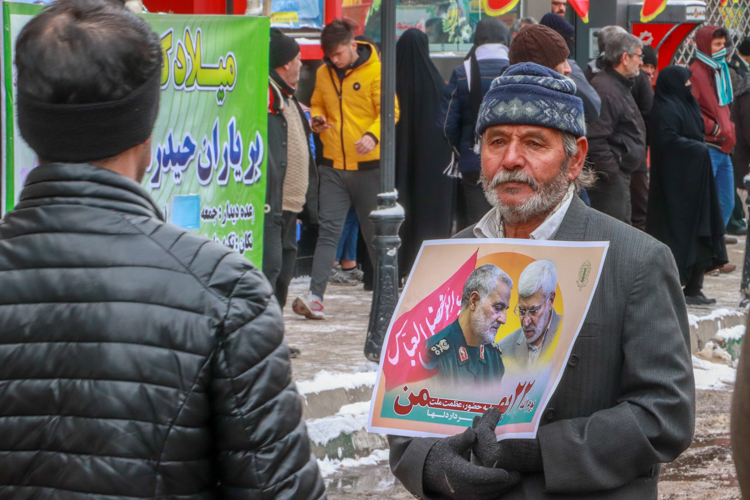 جلوه‌هایی تماشایی از حضور شکوهمندانه زنجانی‌ها در راهپیمایی 22 بهمن