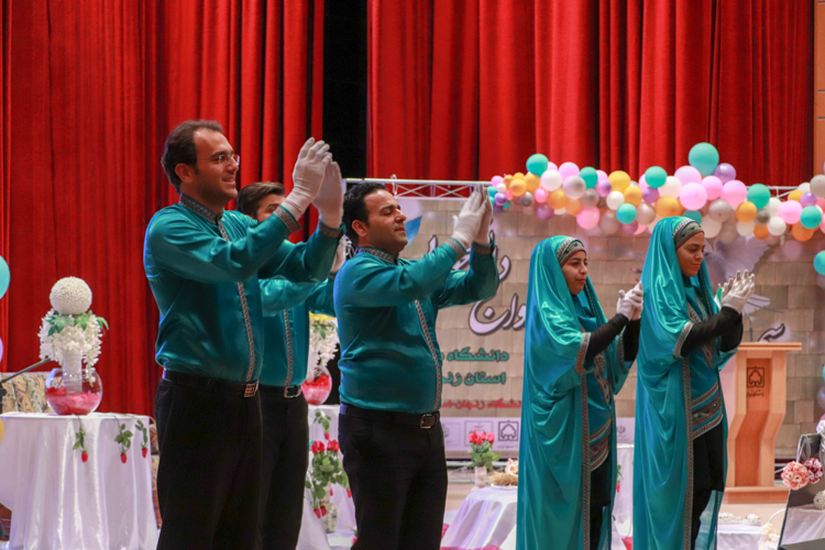 گزارش تصویری مراسم ازدواج دانشجویی در زنجان