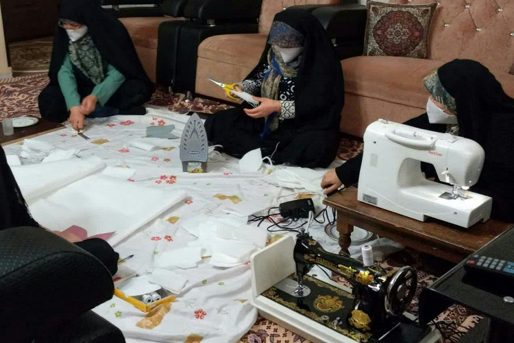 راهاندازی بیش از 20 کارگاه تولید ماسک توسط بسیجیان زنجان راهاندازی بیش از 20 کارگاه تولید ماسک توسط بسیجیان زنجان