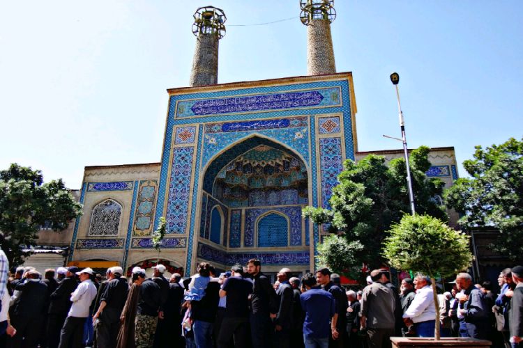 عزاداری دسته حسینیه اعظم زنجان به مناسب رحلت بنیانگذار انقلاب