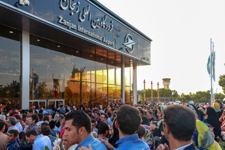 بازگشت حجاج زنجانی از سرزمین وحی