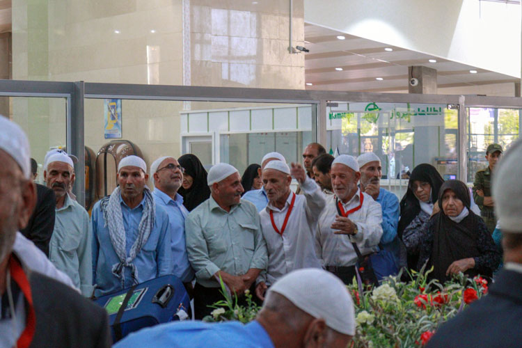 بازگشت حجاج زنجانی از سرزمین وحی