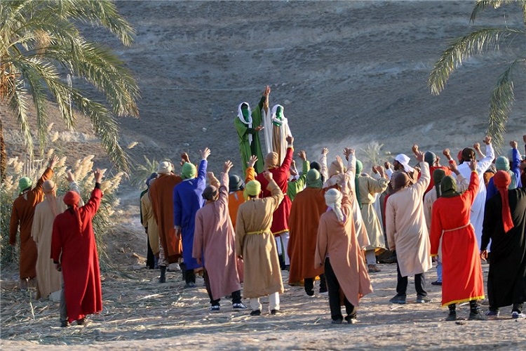 واقعه غدیرخم در خدابنده بازنمایی می‌شود