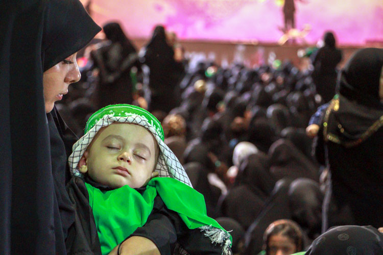 همایش شیرخوارگان حسینی در زنجان