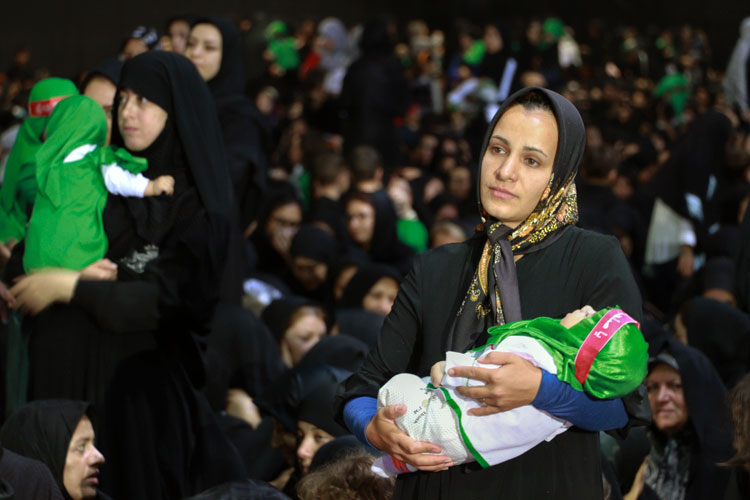 همایش شیرخوارگان حسینی در زنجان