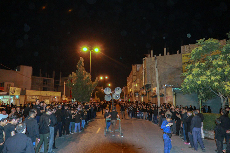 چلچراغ زنجانی‌ها در سوگ سالار شهیدان