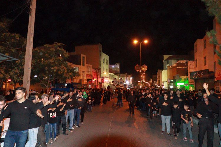 چلچراغ زنجانی‌ها در سوگ سالار شهیدان