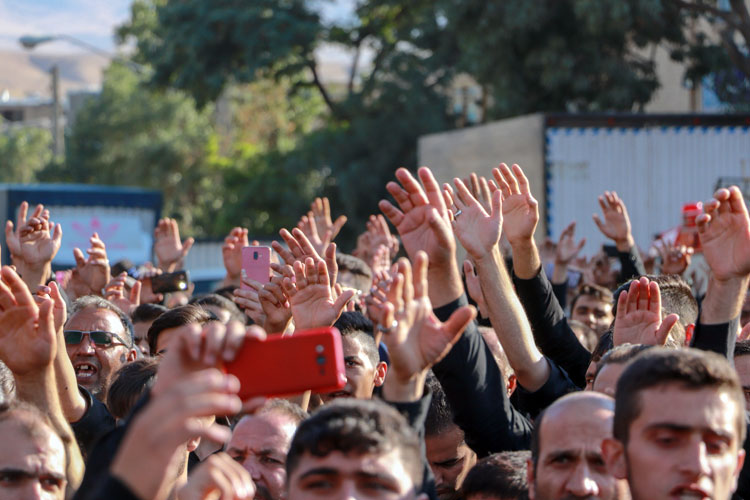 اجتماع عزاداران در پایتخت شور و شعور حسینی به روایت تصویر