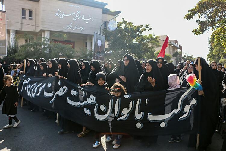 گزارش تصویری دسته عزاداری احمدیه زنجان