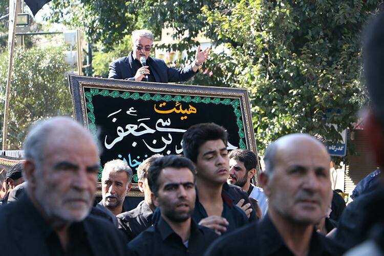 گزارش تصویری دسته عزاداری احمدیه زنجان