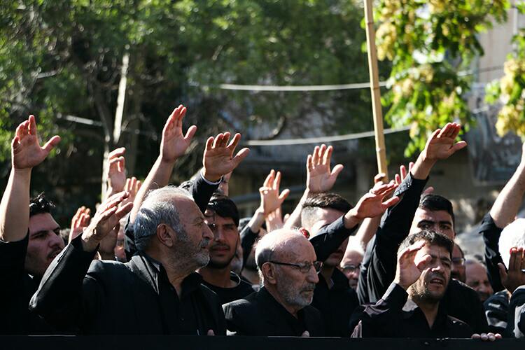 گزارش تصویری دسته عزاداری احمدیه زنجان