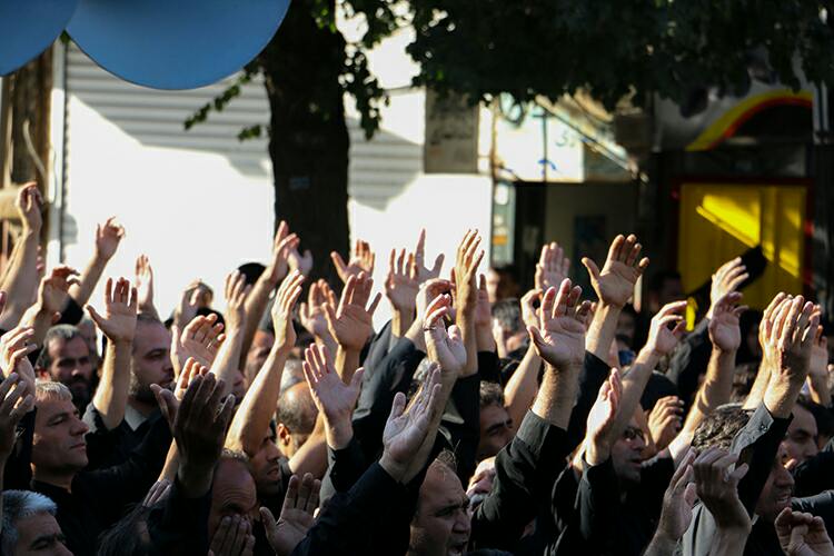 گزارش تصویری دسته عزاداری احمدیه زنجان