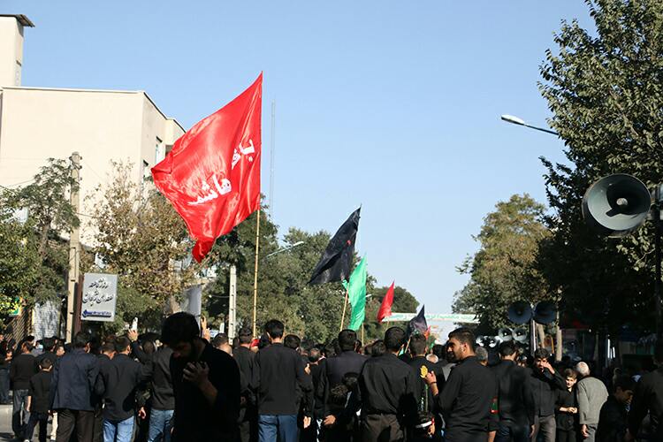 گزارش تصویری دسته عزاداری احمدیه زنجان