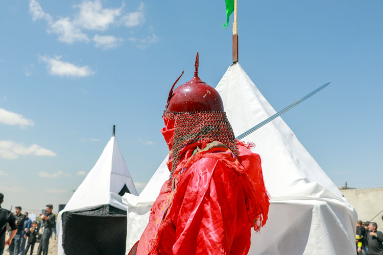 خیمه&zwnj;سوزان زنجان برای همدردی با دل&zwnj;های سوخته کربلا