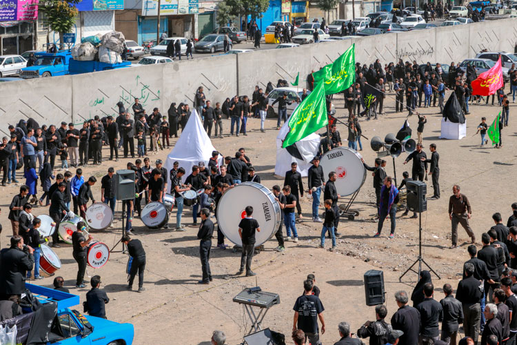 خیمه&zwnj;سوزان زنجان برای همدردی با دل&zwnj;های سوخته کربلا