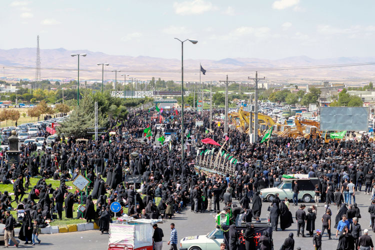 خیمه&zwnj;سوزان زنجان برای همدردی با دل&zwnj;های سوخته کربلا