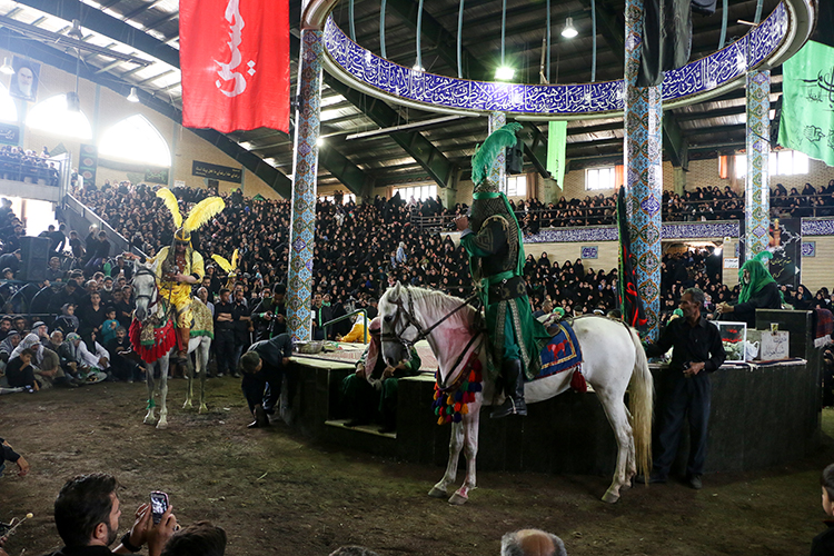 روایت عاشورا در هنر تعزیه زنجان
