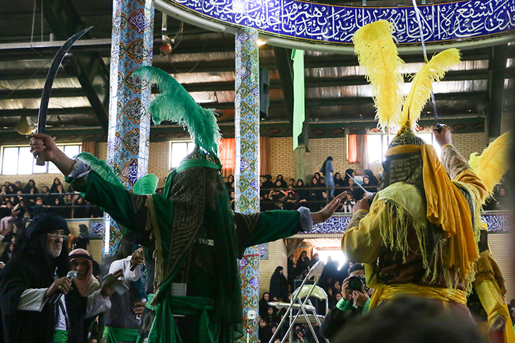 روایت عاشورا در هنر تعزیه زنجان