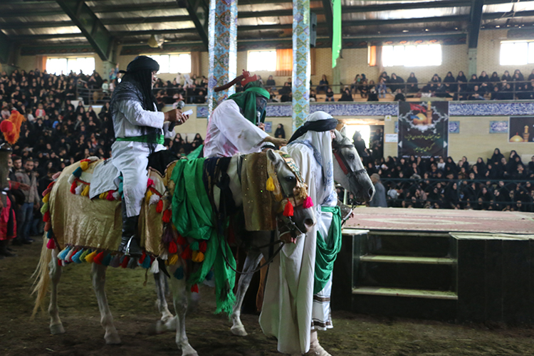 روایت عاشورا در هنر تعزیه زنجان