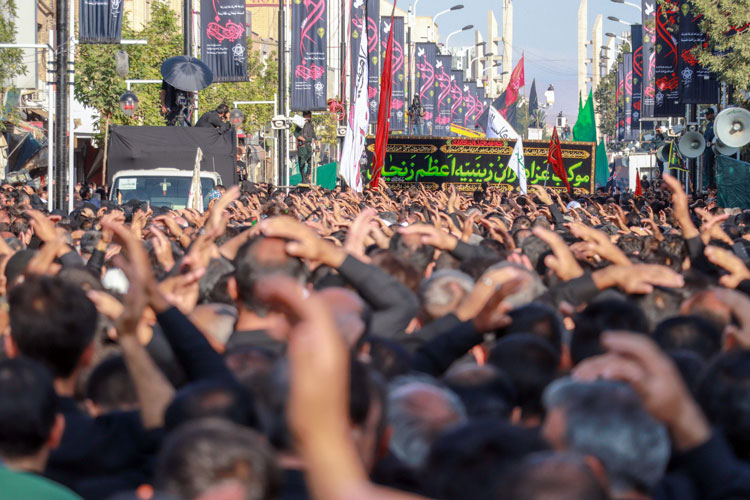 گزارش تصویری دسته زینبیه اعظم زنجان