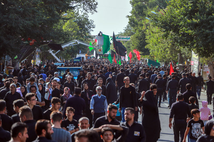 گزارش تصویری دسته زینبیه اعظم زنجان