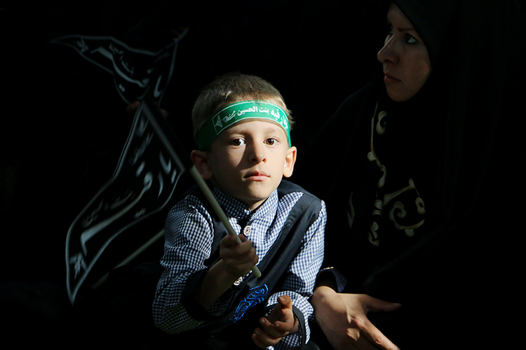 یاد کودک کربلا در همایش 3 ساله‌های حسینی زنجان