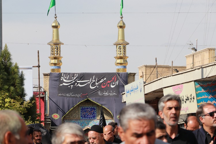 عزاداری جاماندگان اربعین در زنجان