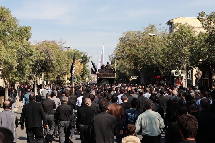 عزاداری جاماندگان اربعین در زنجان