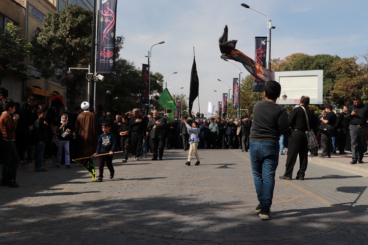عزاداری جاماندگان اربعین در زنجان