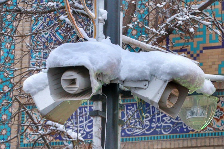 روزهای برفی در زنجان