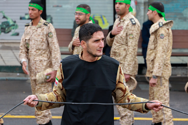 گزارش تصویری دسته عزاداری نظامیان زنجان