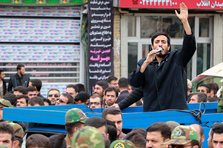 گزارش تصویری دسته عزاداری نظامیان زنجان