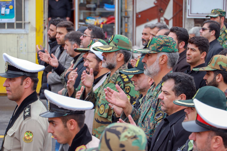 گزارش تصویری دسته عزاداری نظامیان زنجان