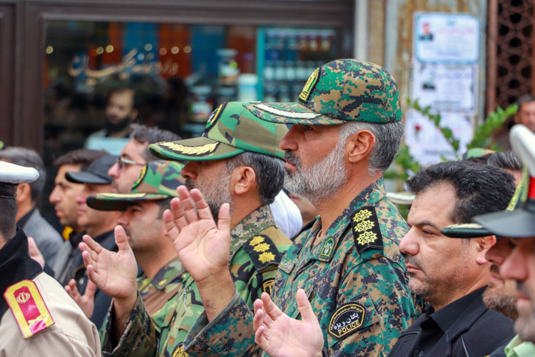 گزارش تصویری دسته عزاداری نظامیان زنجان