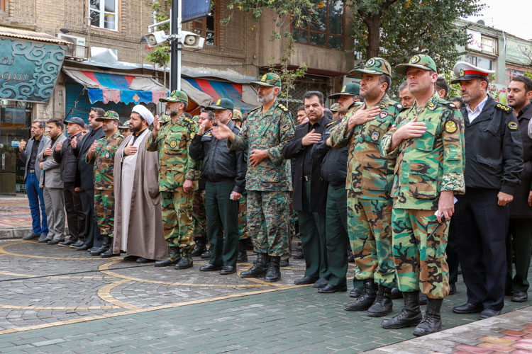 گزارش تصویری دسته عزاداری نظامیان زنجان