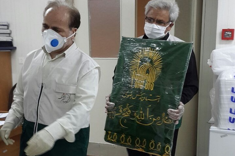 عکس | توزیع غذای تبرک آستان قدس رضوی در زنجان