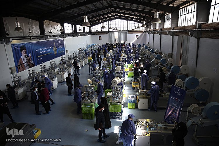 افتتاح بزرگترین کارخانه تولید ماسک جنوب غرب آسیا