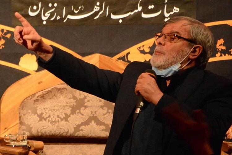 ارسالی//// برگزاری مراسم عزاداری ایام فاطمیه در حسینیه اعظم زنجان