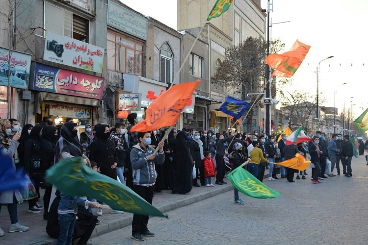 عکس | برپایی کاروان‌های شادی حسینیه اعظم زنجان