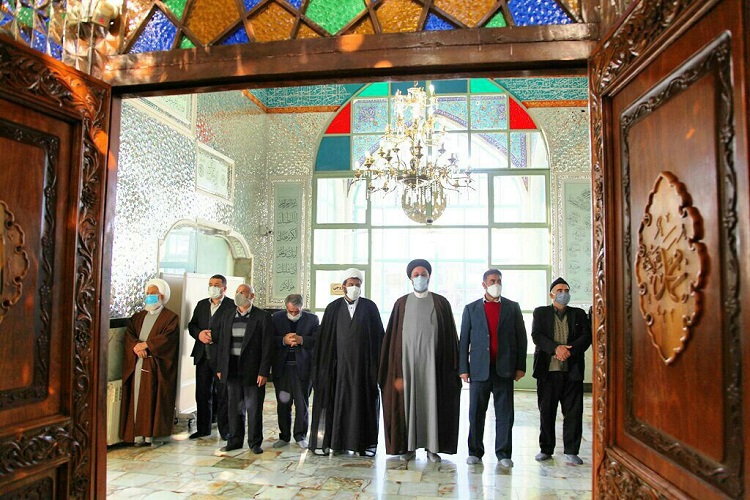 غبارروبی امامزاده سید ابراهیم زنجان