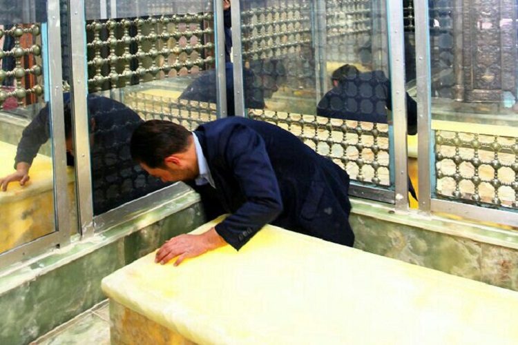 غبارروبی امامزاده سید ابراهیم زنجان