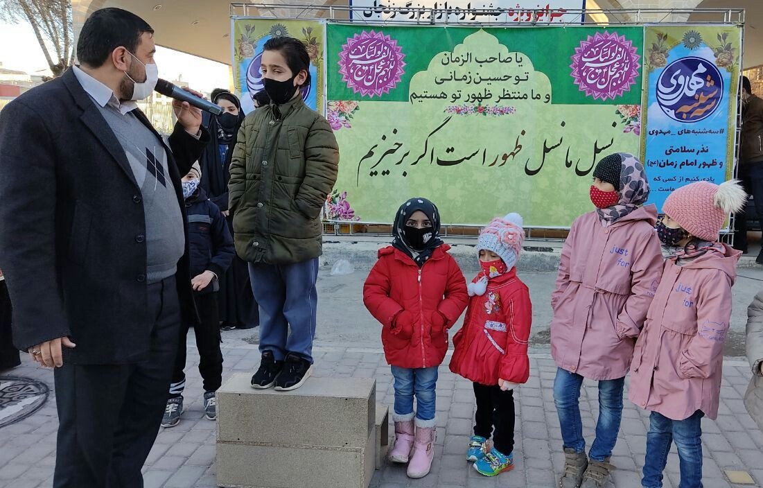 عکس | برپایی 40 ایستگاه شور و نشاط در زنجان