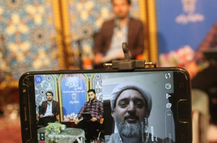 اجرای برنامه زنده «ضیافت الهی» از طریق اینستاگرام در زنجان
