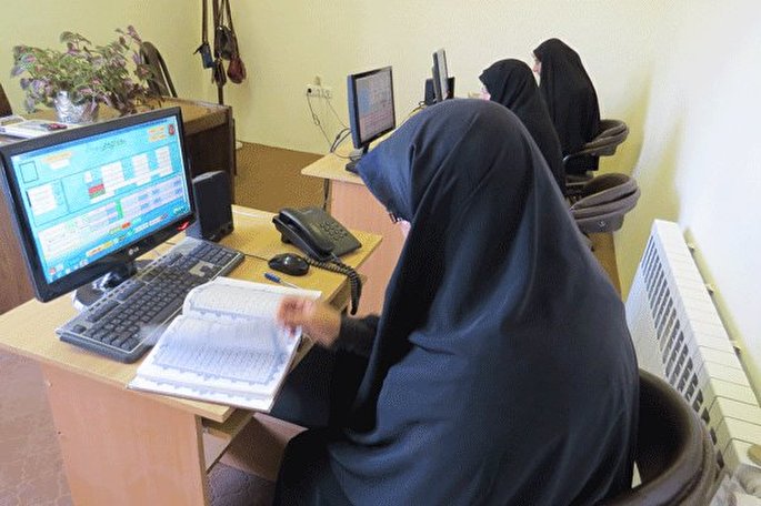 افتتاح صوری و چراغ خاموش مرکز آموزش مجازی قرآن زنجان