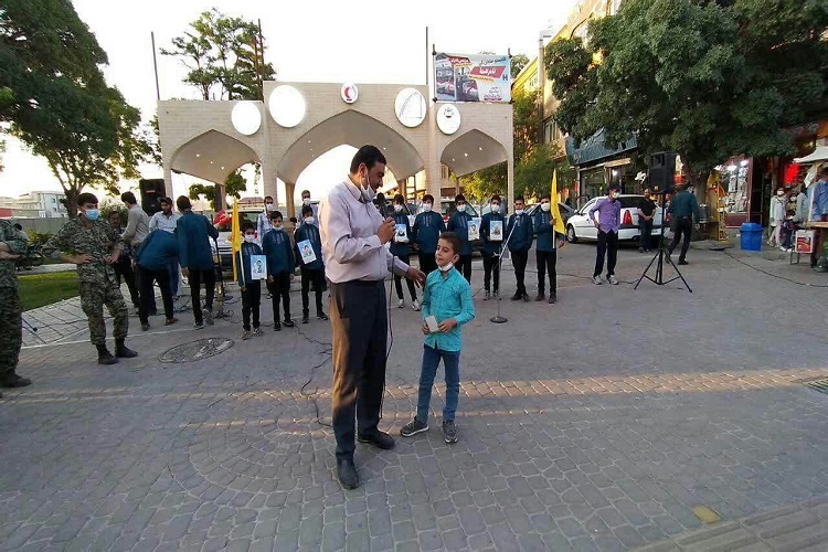 جشن میلاد امام رضا(ع) یا حضور خادمان مسجد جمکران در زنجان