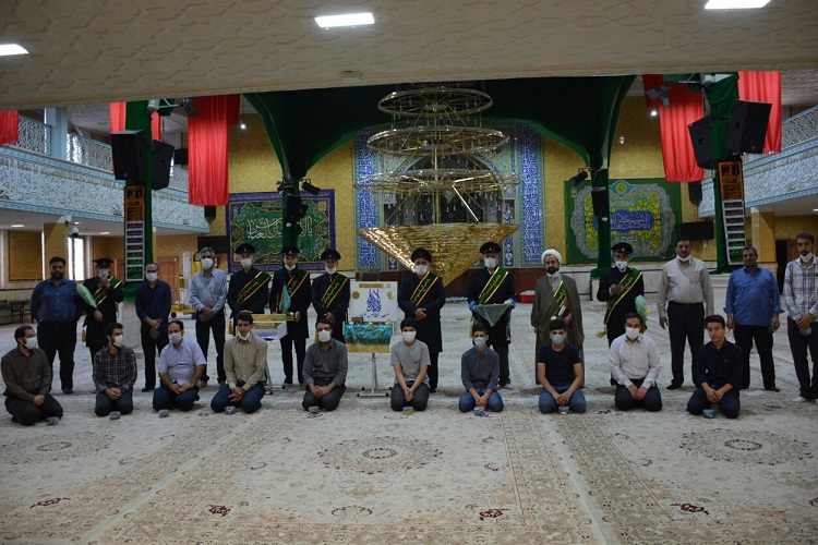 جشن میلاد امام رضا(ع) یا حضور خادمان مسجد جمکران در زنجان