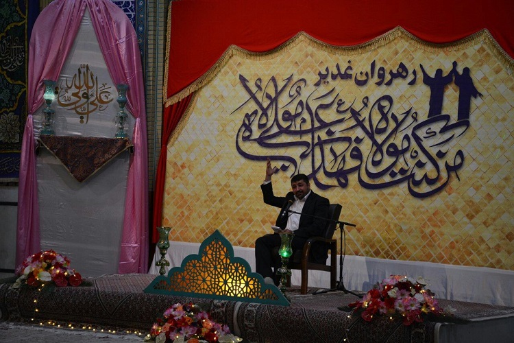 عکس | برگزاری جشن‌های مجای عید غدیر در حسینیه اعظم زنجان