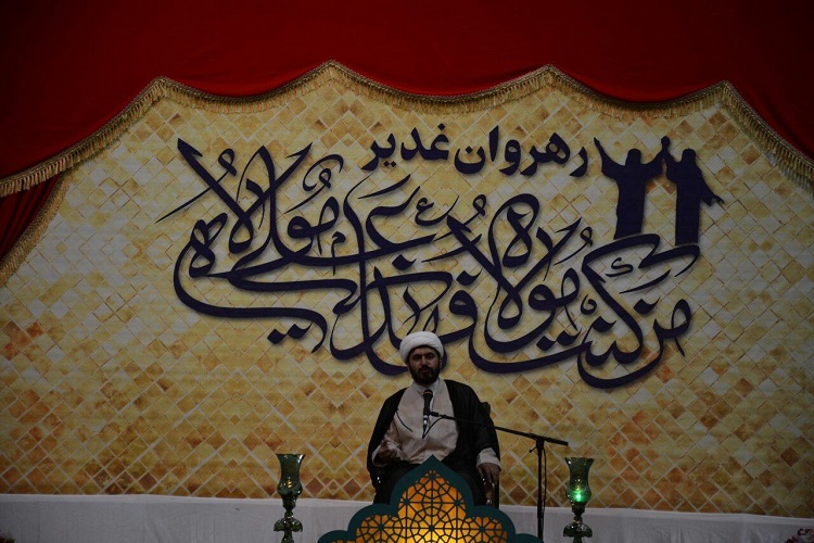 عکس | برگزاری جشن‌های مجای عید غدیر در حسینیه اعظم زنجان